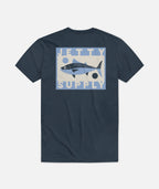 Beach Tuna Tee - Blue - Jetty