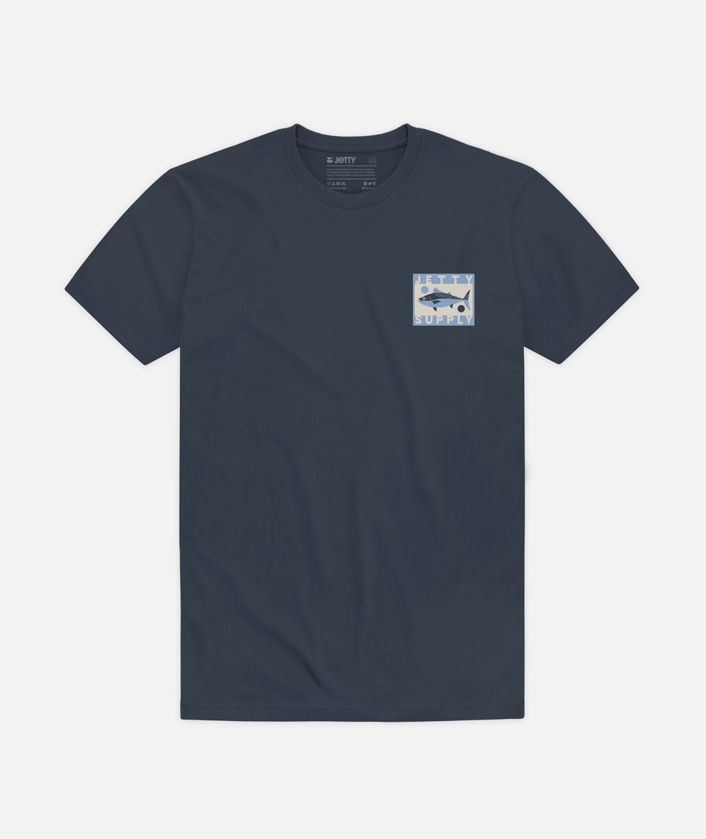 Beach Tuna Tee - Blue - Jetty