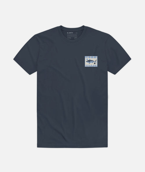 Beach Tuna Tee - Blue - Jetty