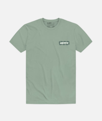 Camiseta Chaser - Verde salvia