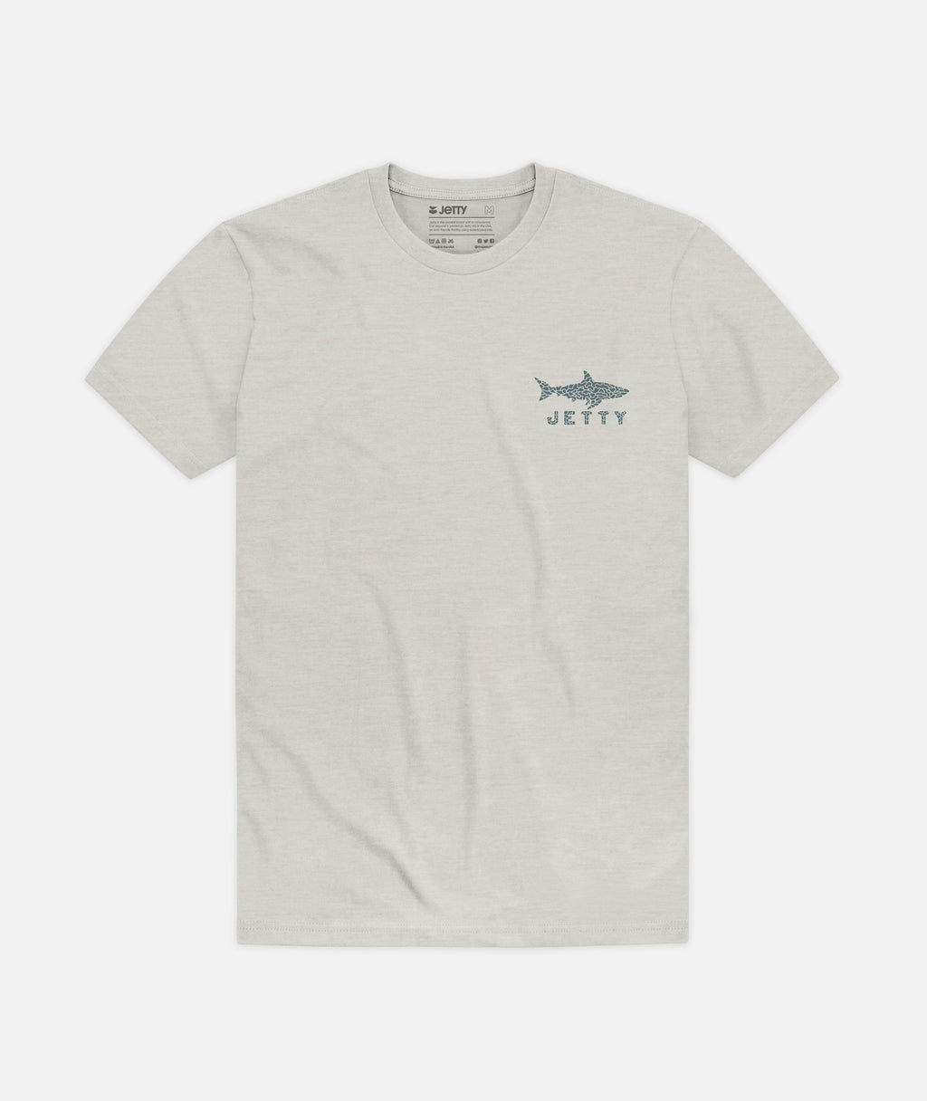 Crackle-T-Shirt – Heather Grey