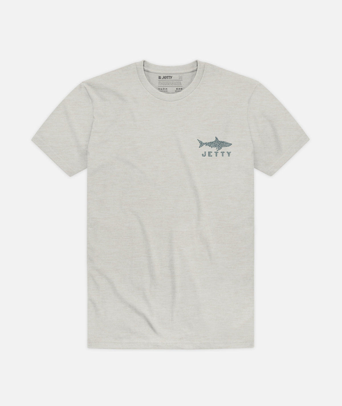 Crackle-T-Shirt – Heather Grey