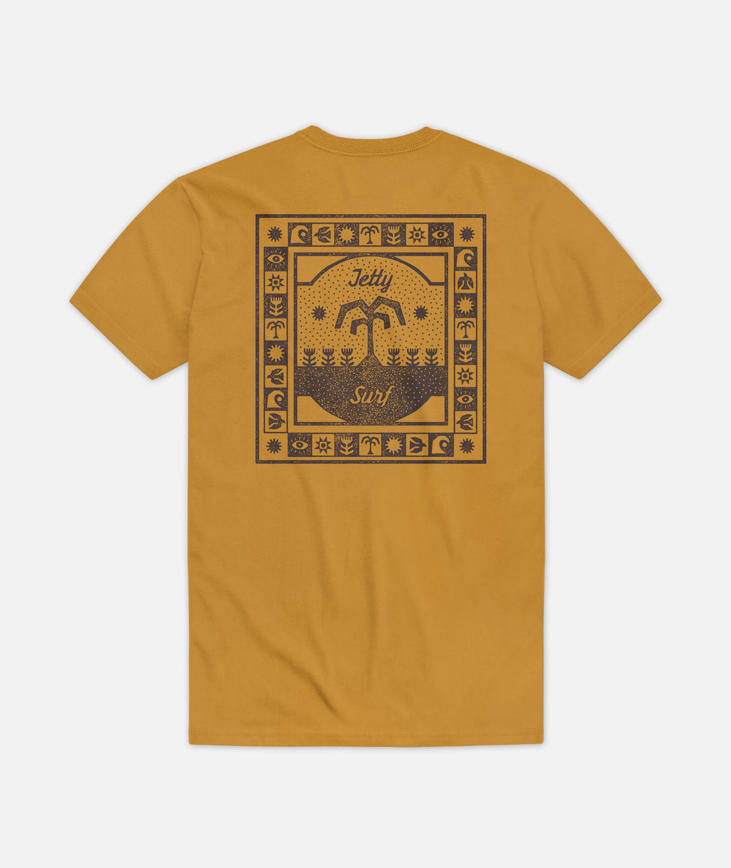Camiseta de jardín - Mostaza