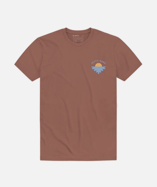 Golden Hour T-Shirt – Braun