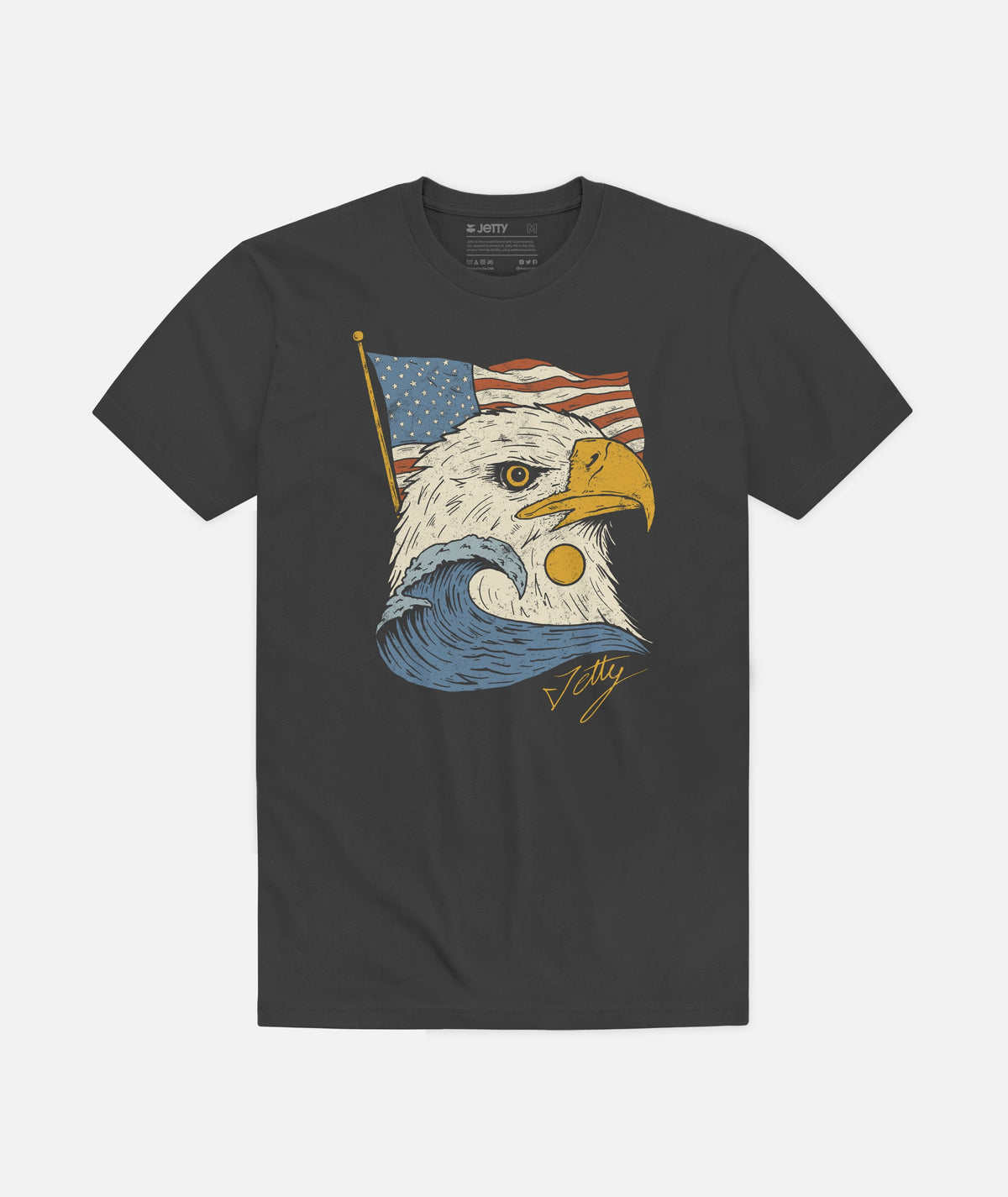 Land of the Stoke T-Shirt – Schwarz