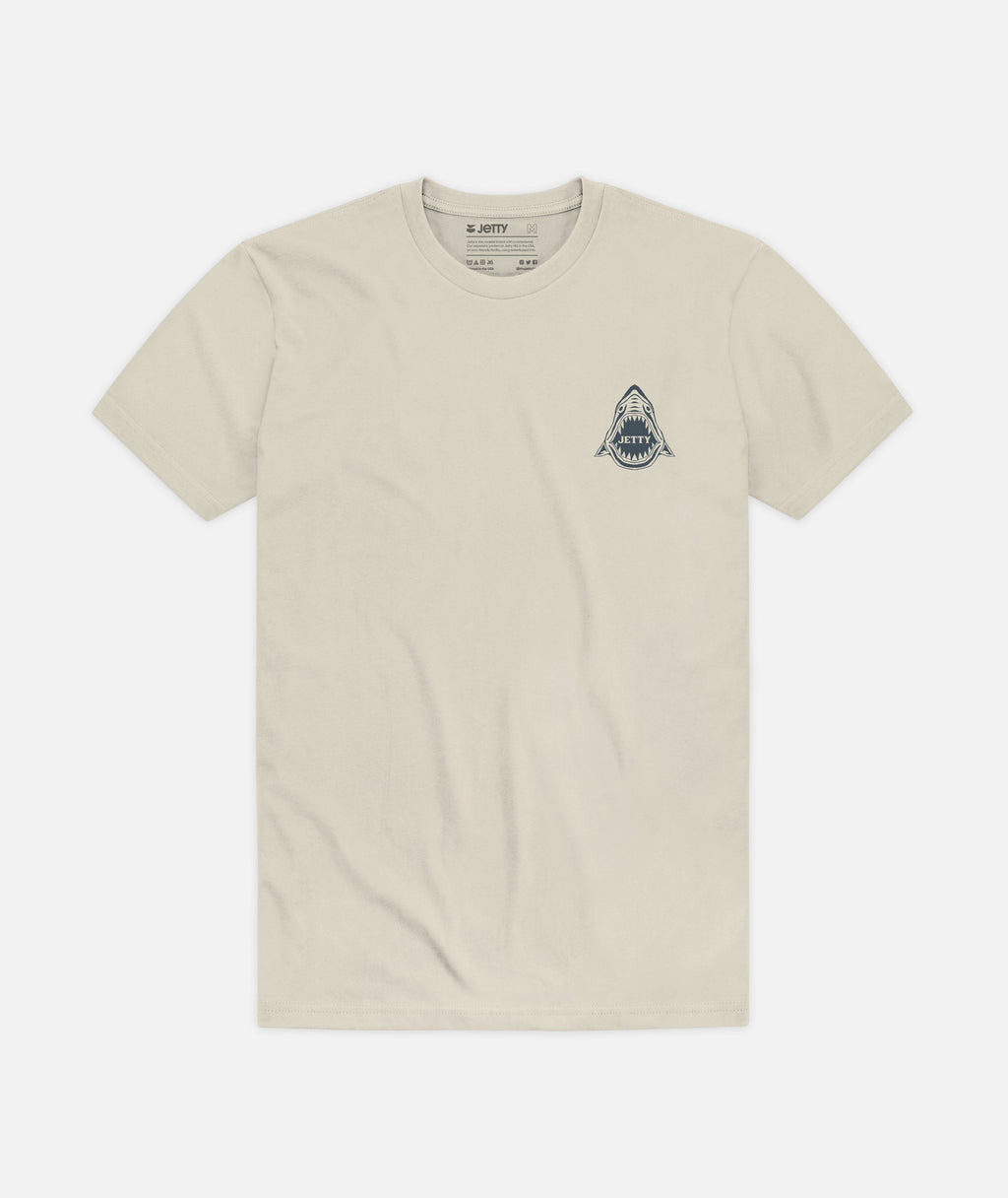 Mako Tee - Cream - Jetty