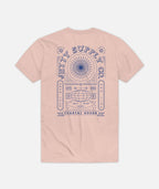 Oceanus Tee - Peach - Jetty