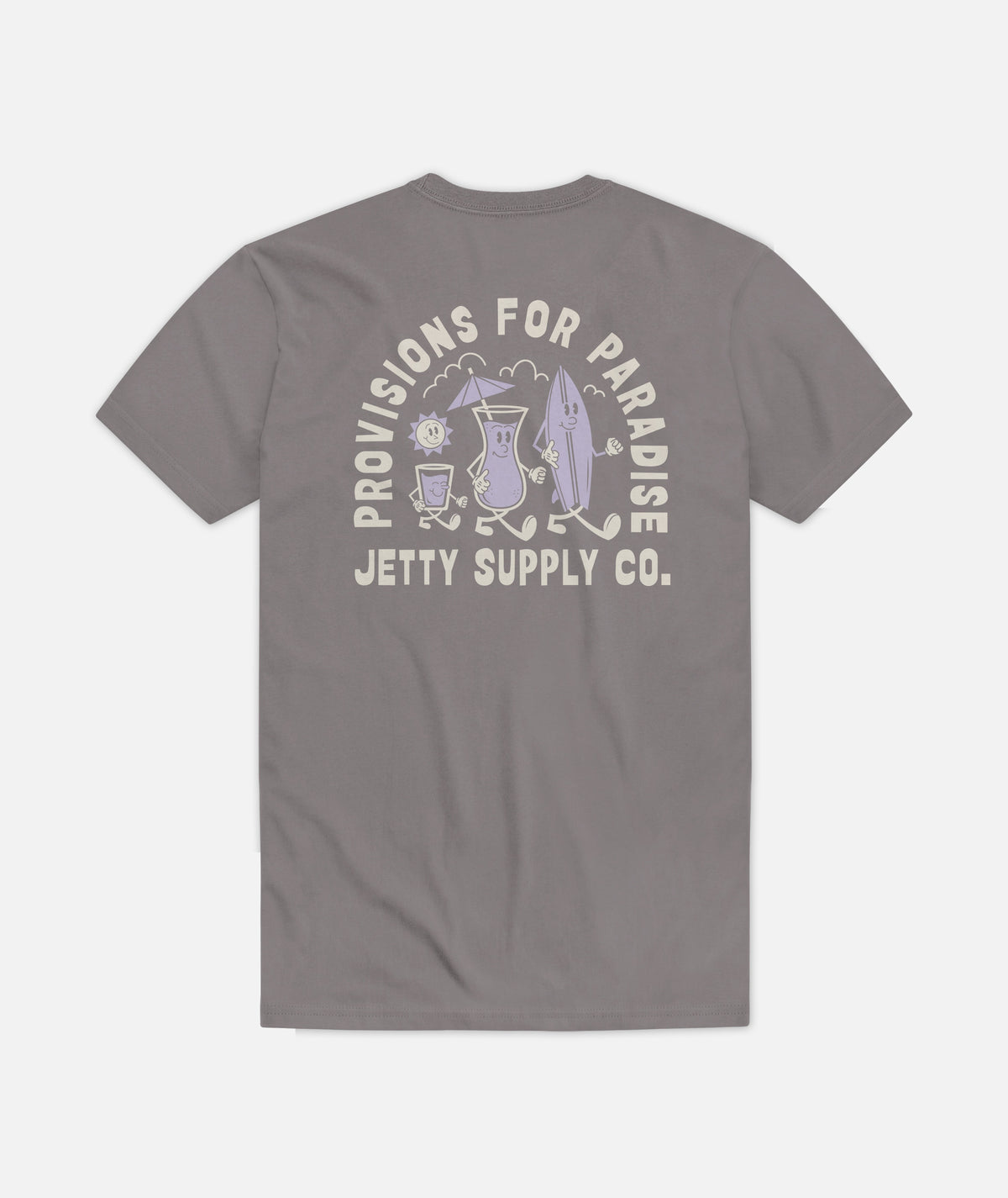 Paradise Pals T-Shirt – Grau