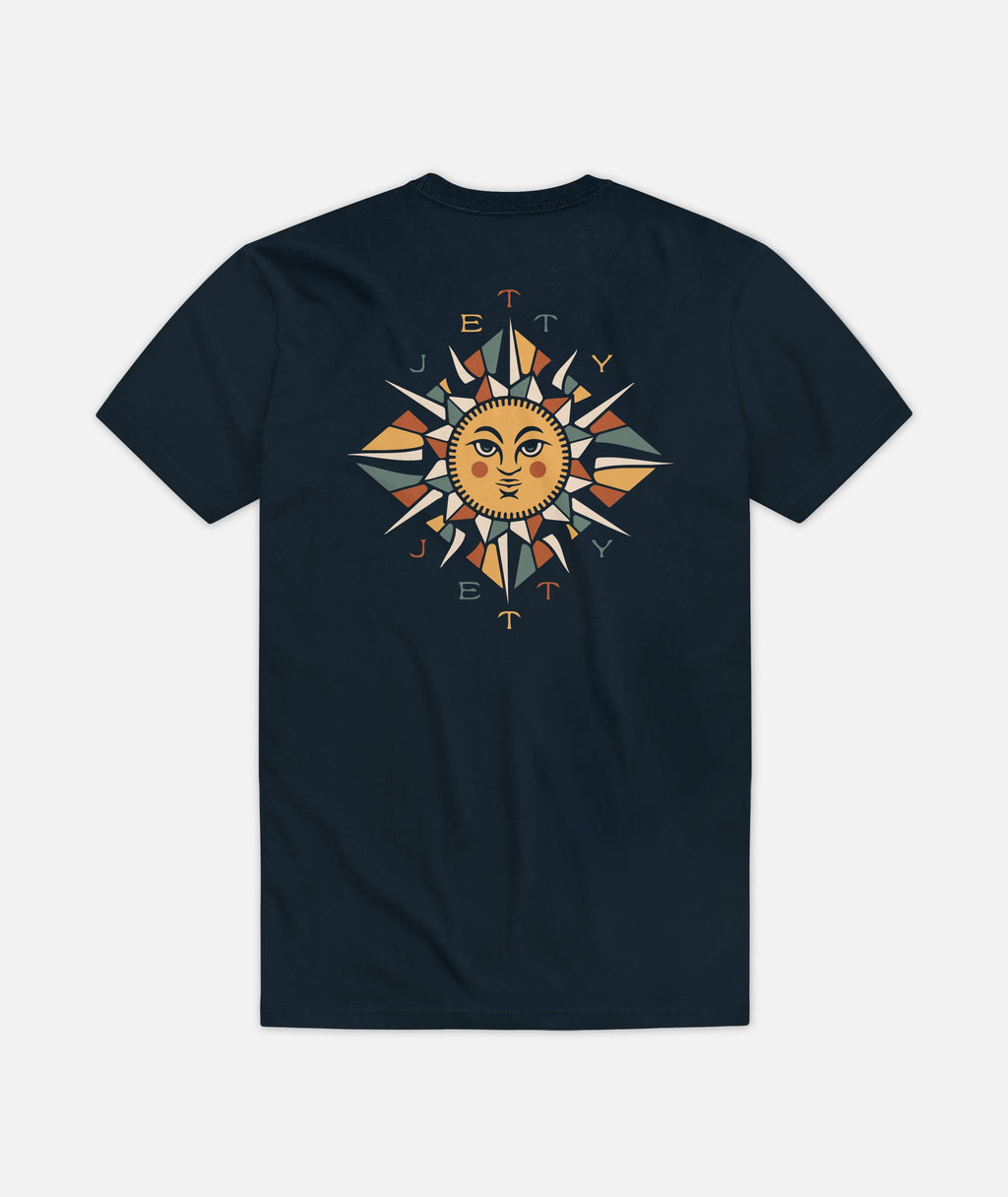 Refraction Tee - Navy - Jetty