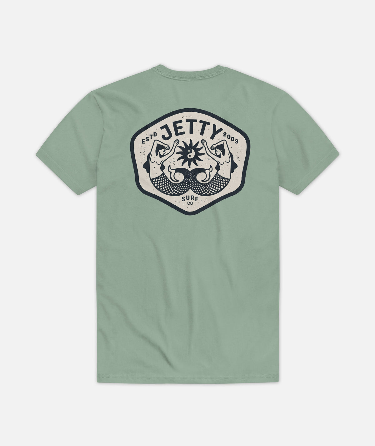 Twin Tails Tee - Sage Green - Jetty