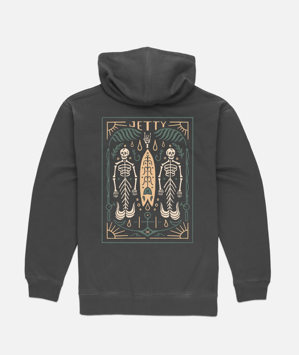Boneyard Kapuzenpullover – Anthrazit