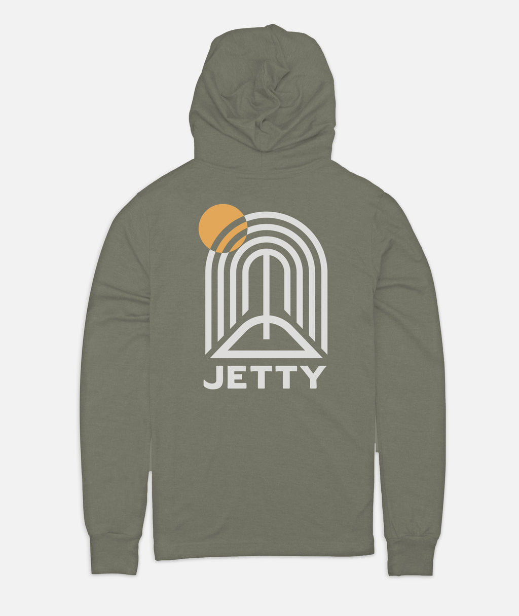 Sudadera con capucha Komorebi Tee - Oliva
