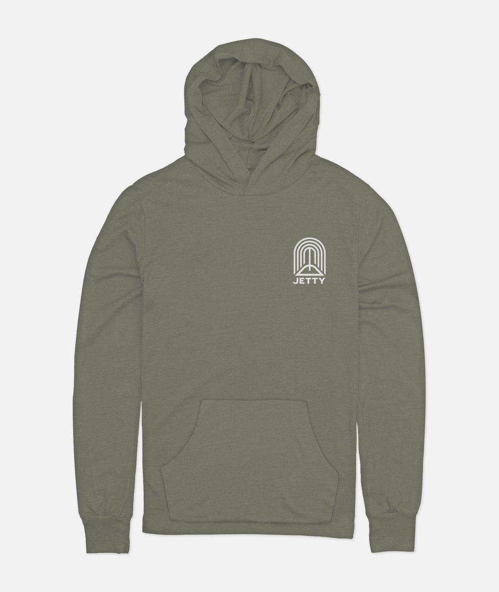 Sudadera con capucha Komorebi Tee - Oliva