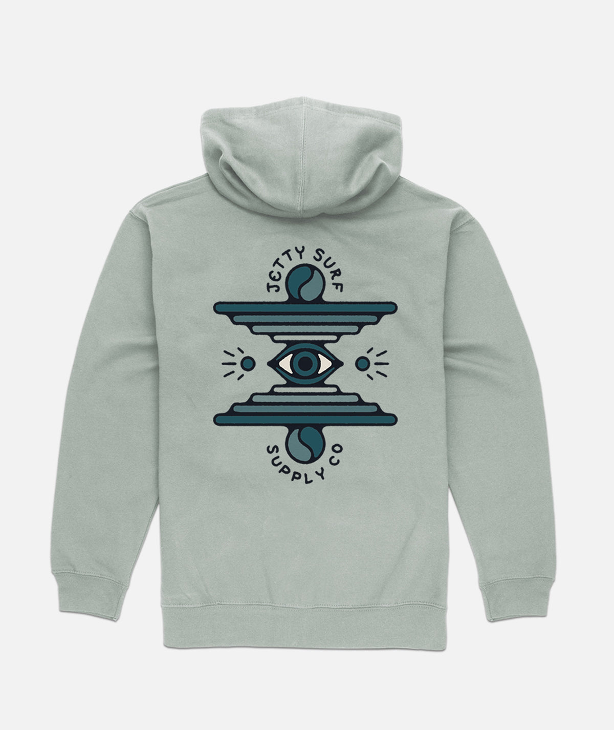 Visions Kapuzenpullover – Salbeigrün