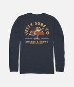 Boards & Brews Long Sleeve - Blue - Jetty