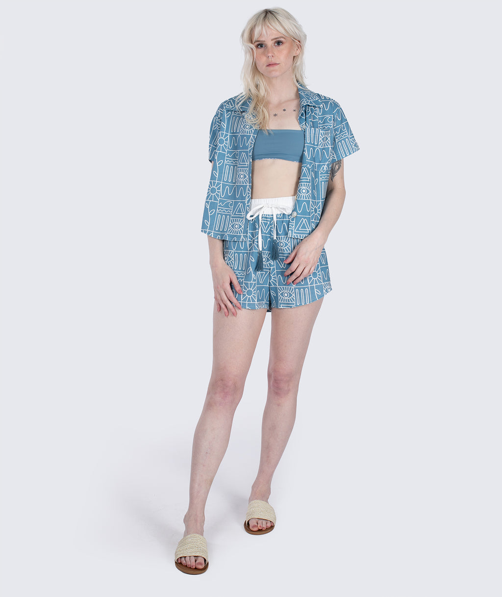S24 Dune Short - Blue - Jetty