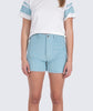 Wale Corduroy Short - Light Blue