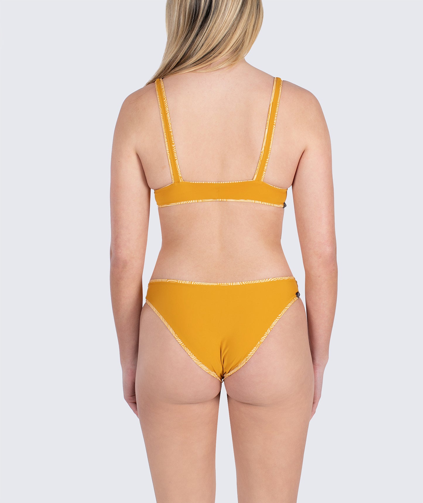 Claire Swim Top - Yellow