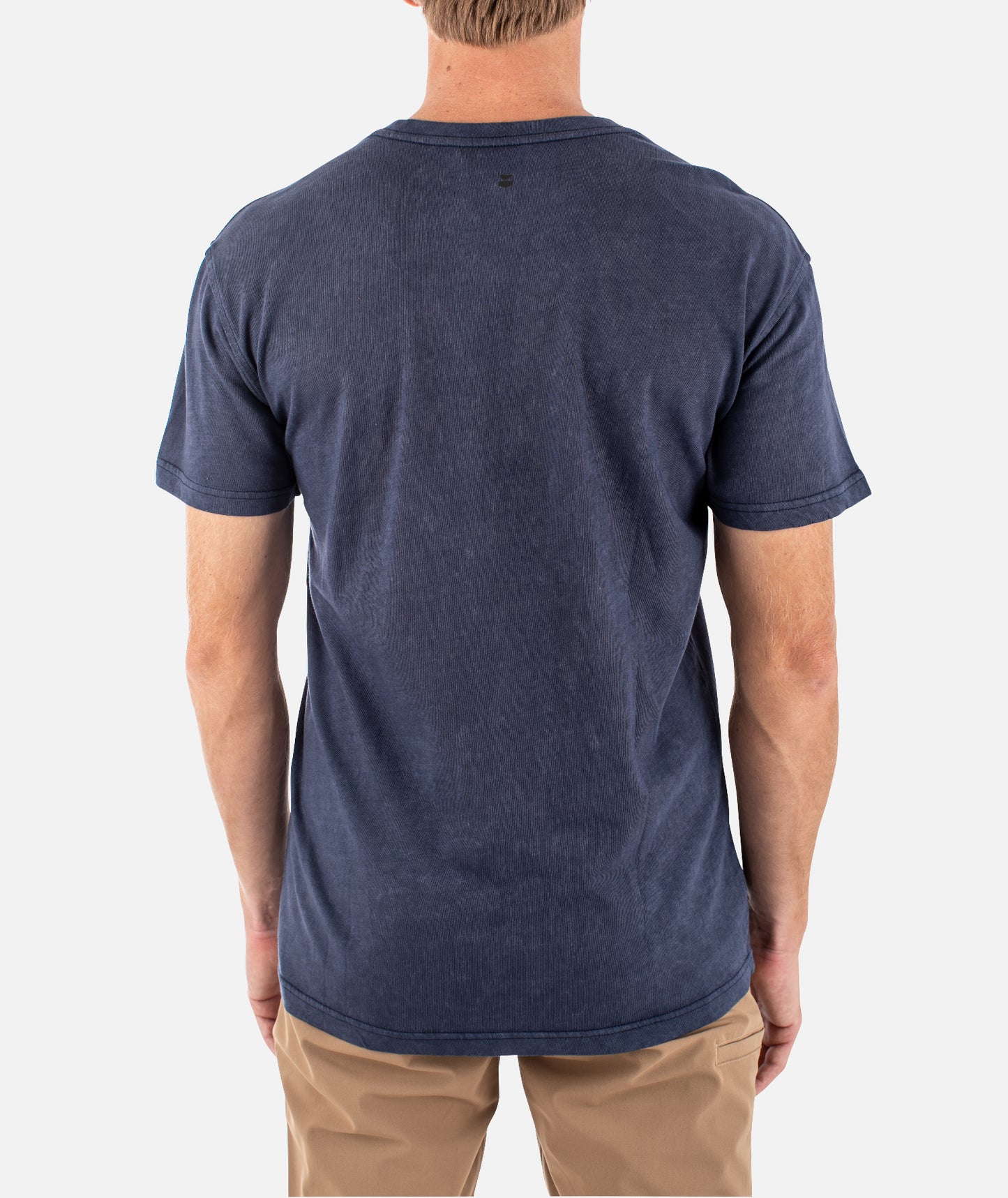 Tanker Premium Taschen-T-Shirt – Marineblau