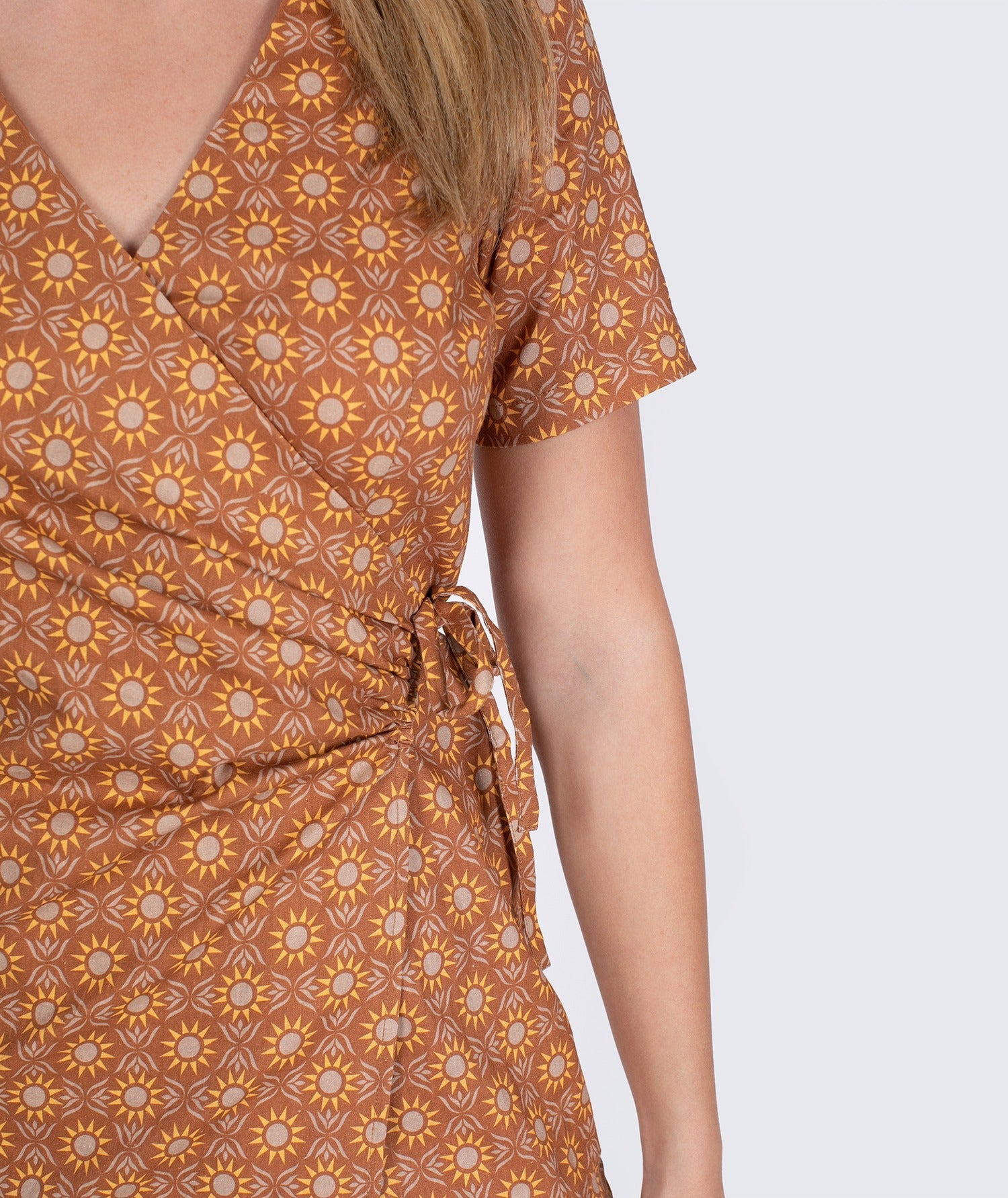 Drifter Wrap Dress - Brown Jetty Drifter Wrap Dress - Brown Jetty