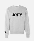 Logo Crew Neck - Heather Grey - Jetty