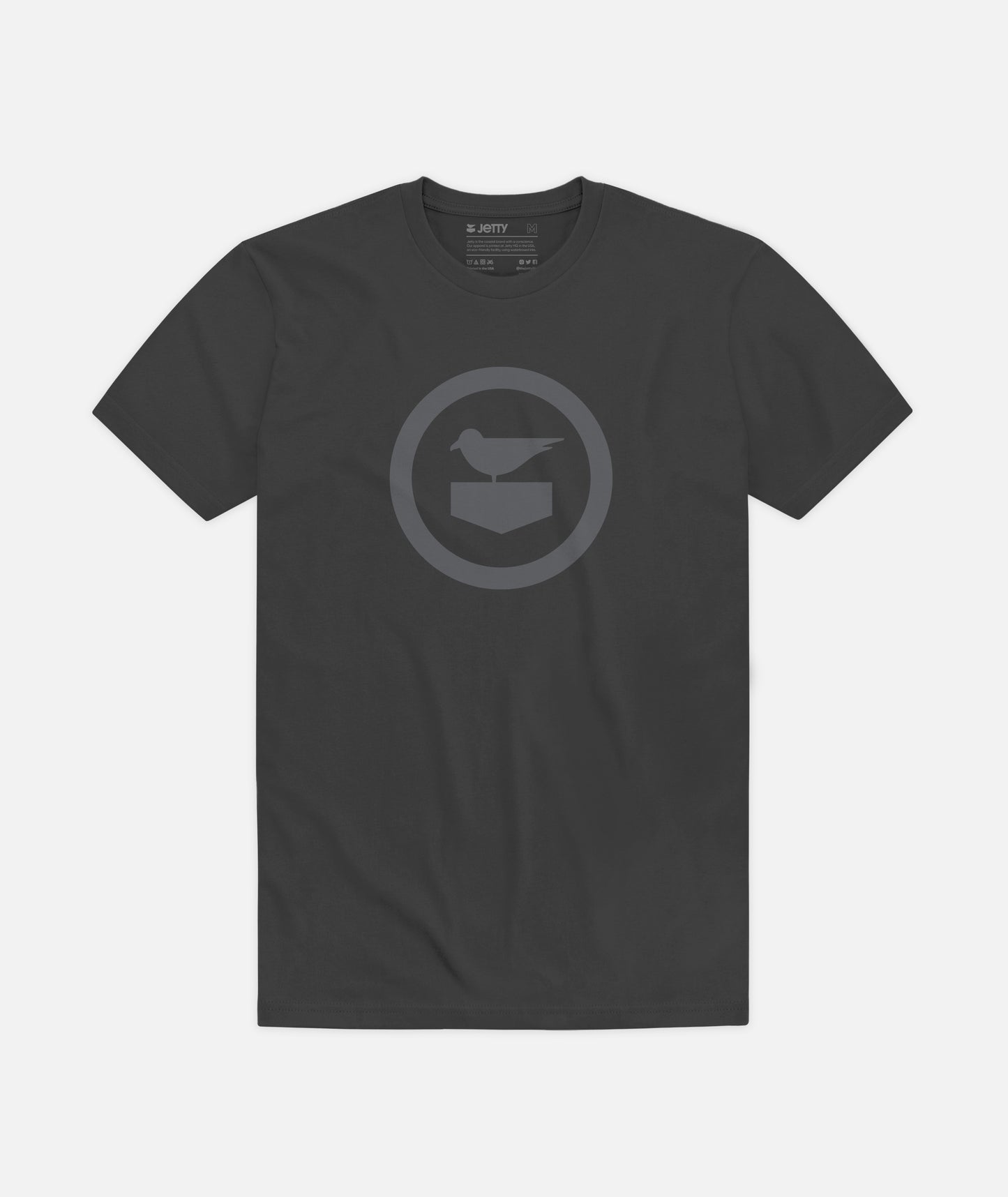 Camiseta con icono - Negro
