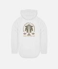 Sudadera con capucha Fins UV - Blanco