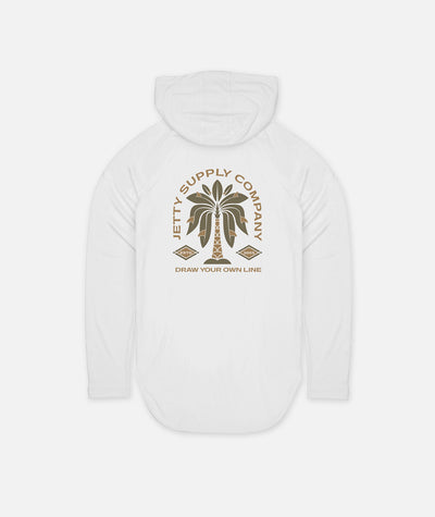 Fins UV Hoodie - White