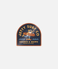 Boards and Brews Aufkleber – Marineblau
