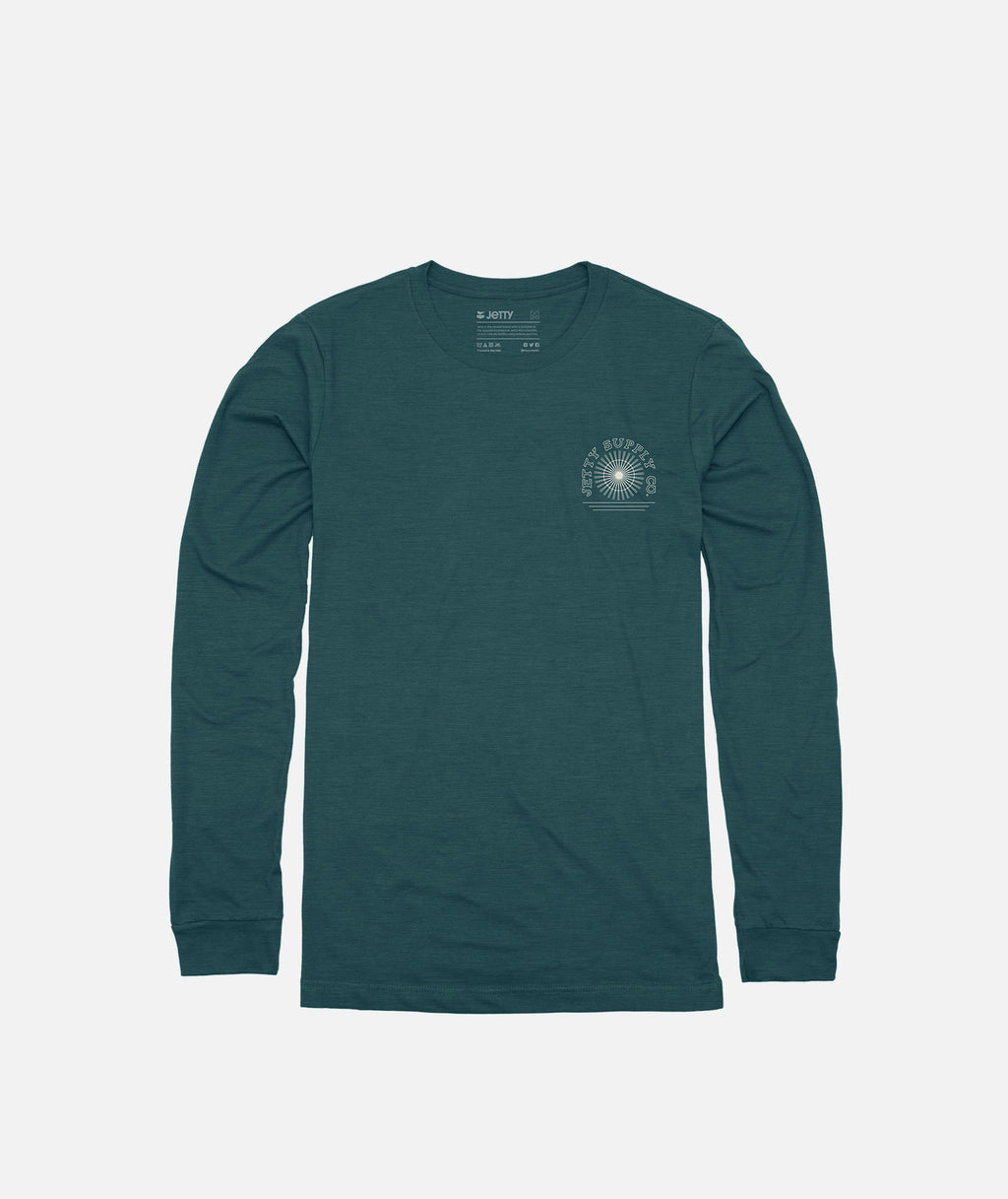 Grom Oceanus Langarm – Blaugrün