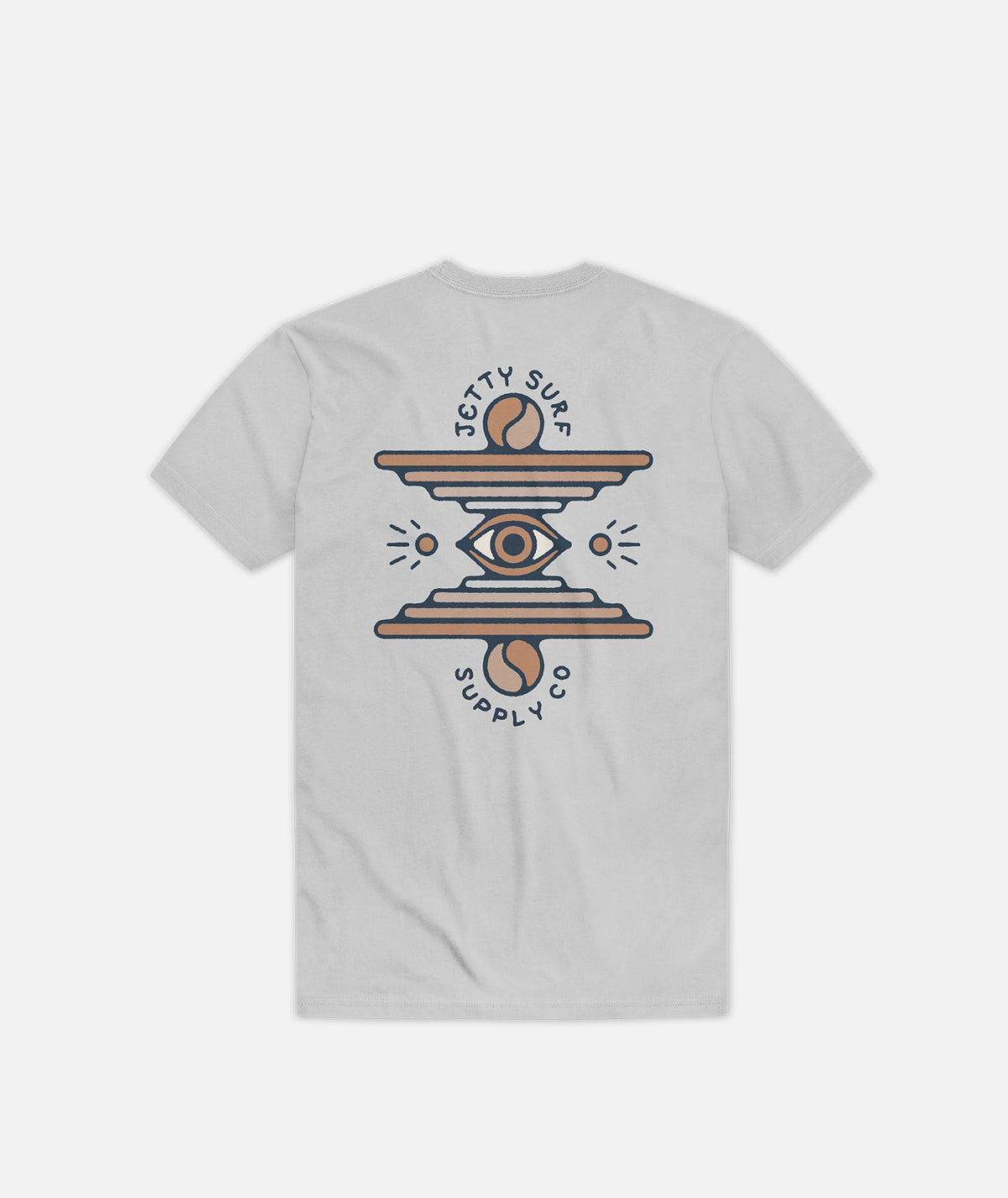 Grom Visions T-Shirt – Hellgrau