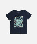 Tot Fangtooth Tee - Navy - Jetty