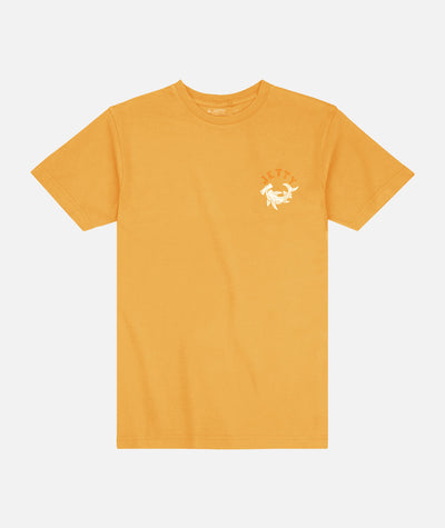 Gehämmertes T-Shirt – Senf