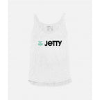 Mint Otis Logotype Tank - White - Jetty