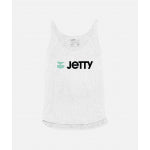 Mint Otis Logotype Tank - White - Jetty