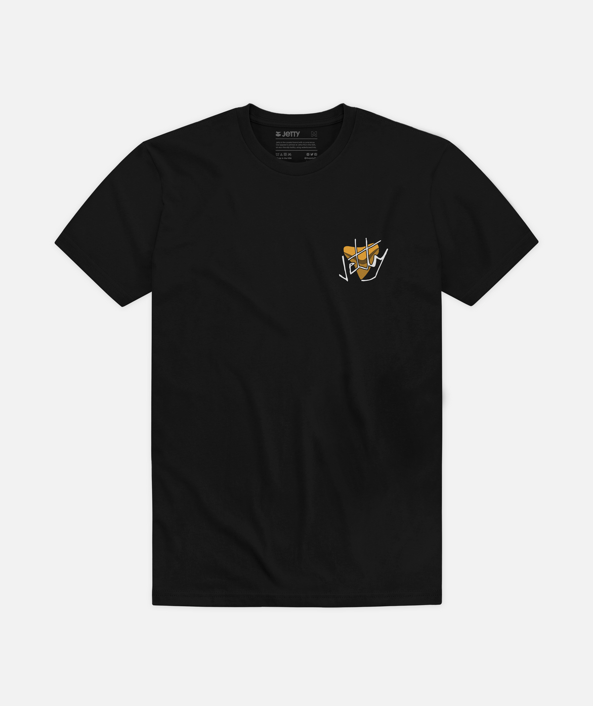 Jaws Tee - Black - Jetty