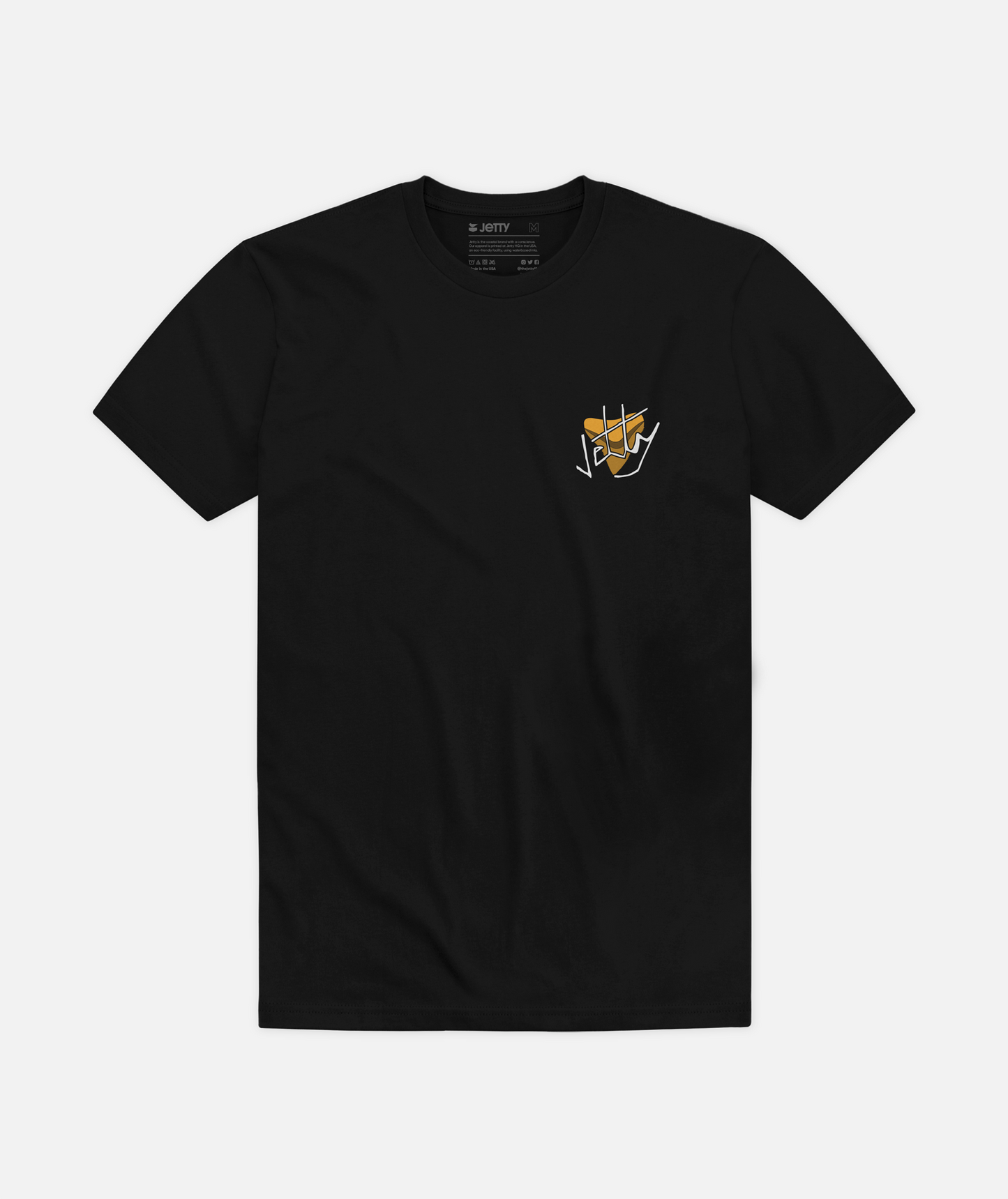 Jaws T-Shirt – Schwarz
