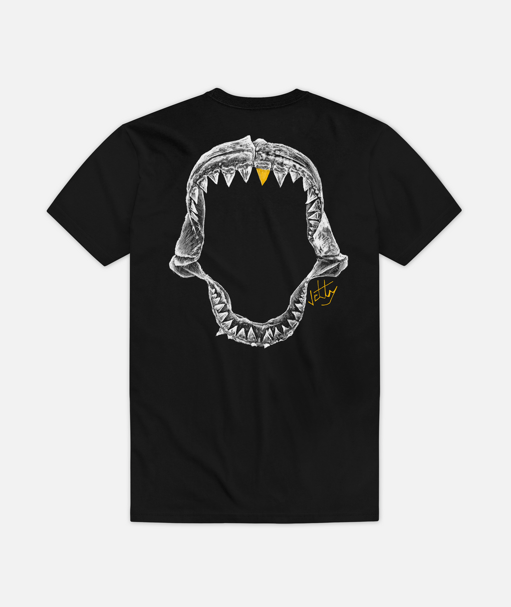 Jaws Tee - Black - Jetty