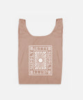 Nylon Grocery Tote - Mauve - Jetty