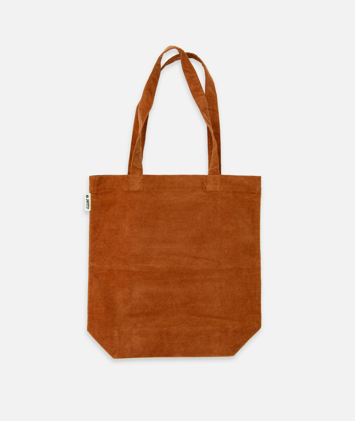 Corduroy Simple Tote - Rust - Jetty