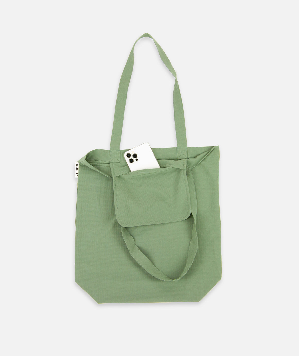 Ripstop Pocket Tote - Agave - Jetty