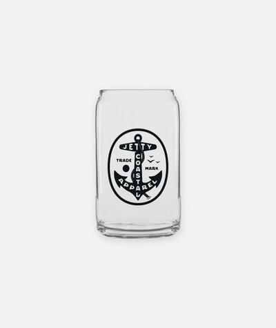 Vaso de lata de cerveza Anchorage - Transparente