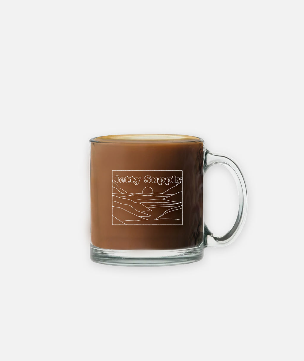 Taza de vidrio Highland - Transparente 