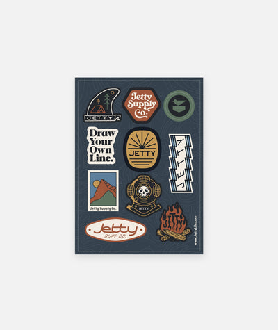 Great Outdoors Sticker Sheet - Assorted