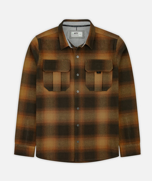 Arbor Flannel - Brown - Jetty