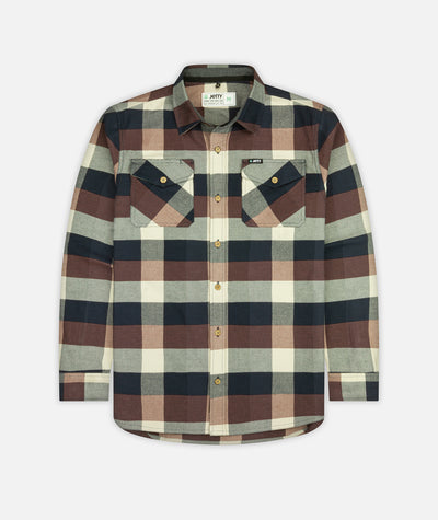 Breaker Flannel - Stone