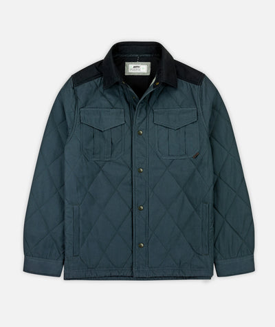 Dogwood Quilted Jacket - Navy