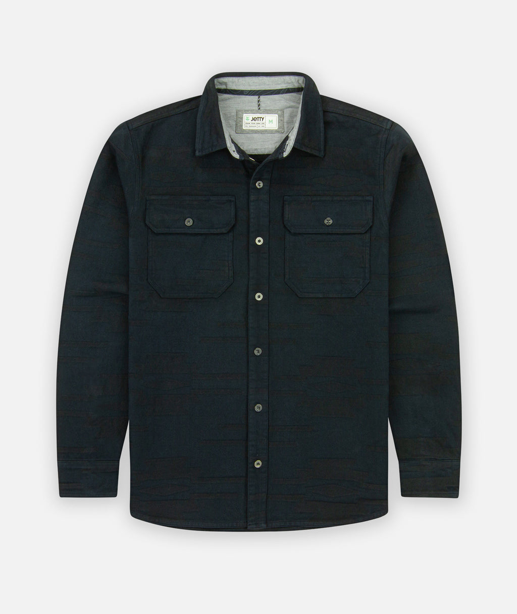 Horizon Flannel - Carbon - Jetty