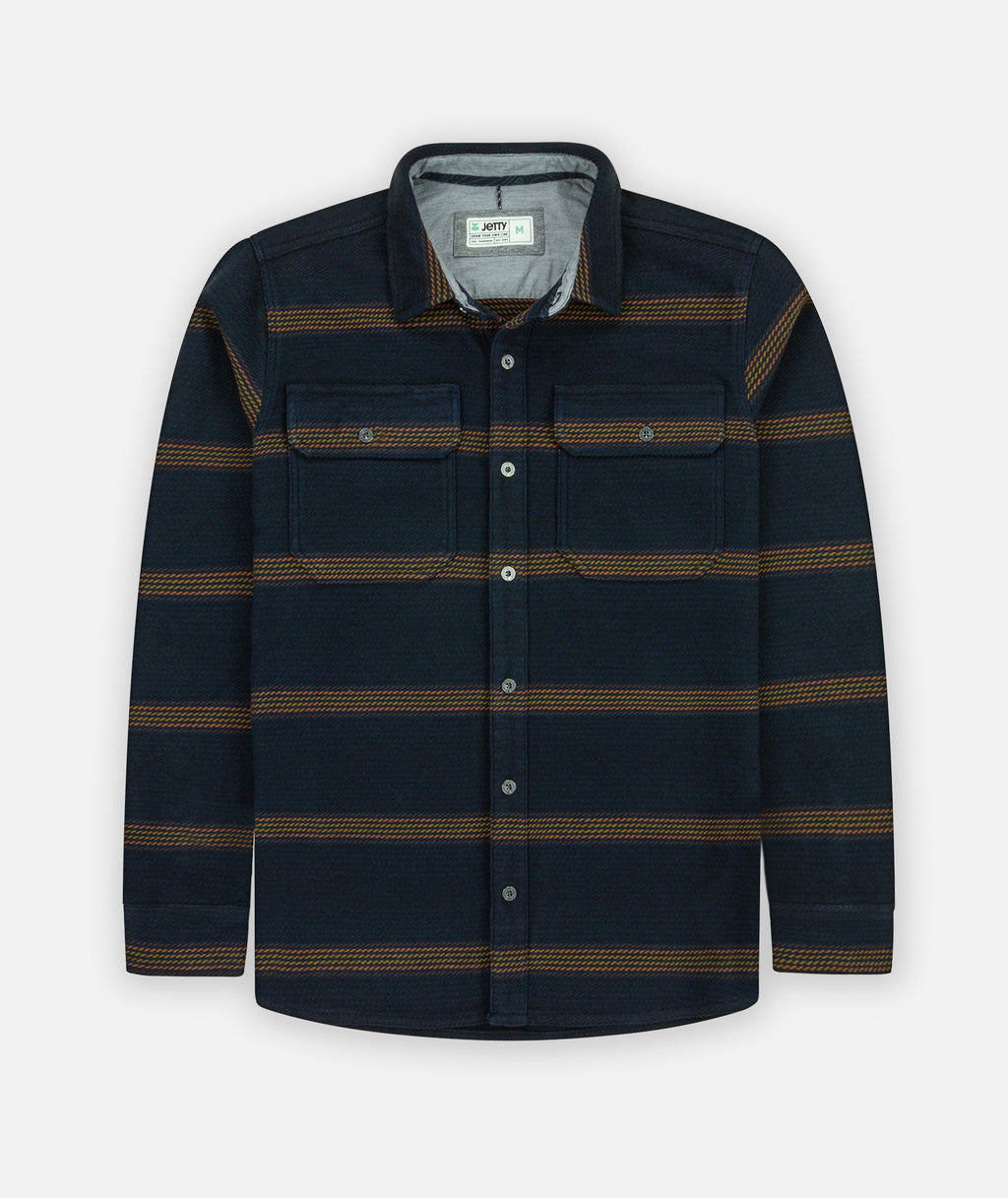 Horizon Flannel - Navy - Jetty