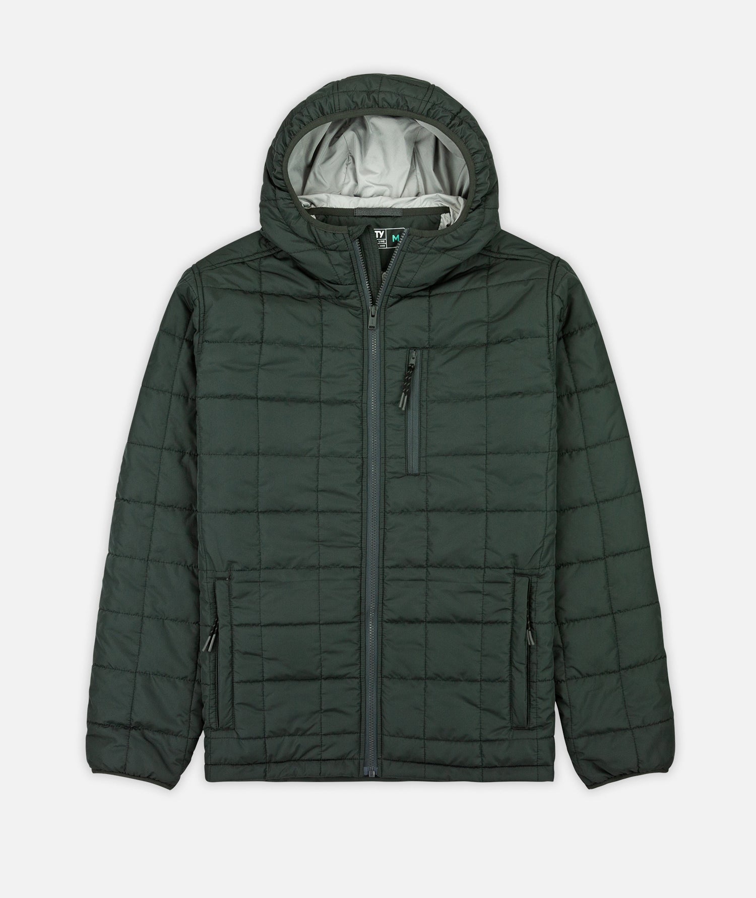 Puffer Coat - Charcoal – Jetty